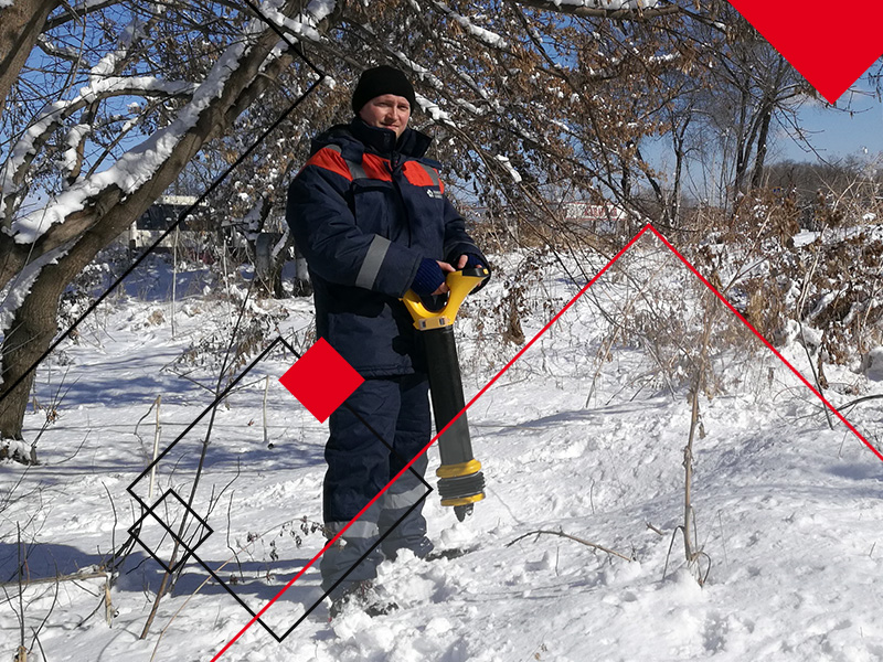 Поиск дефектов в изоляции газопровода